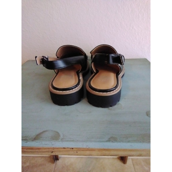 🛍 Women's DV Dolce Vita Slingback Loafer Sandals Black sz 9.5 - Picture 3 of 7